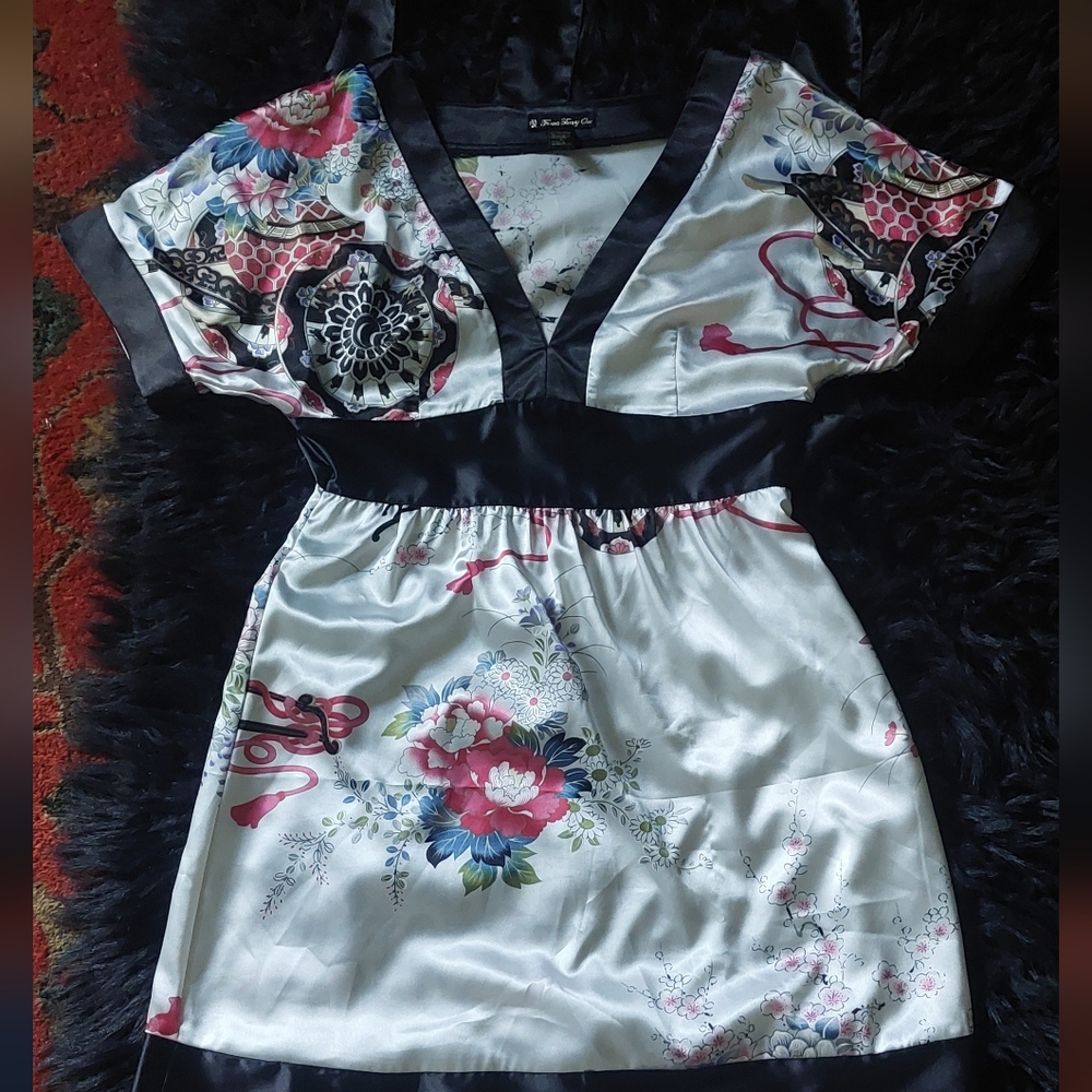 Short Tie Back Dress